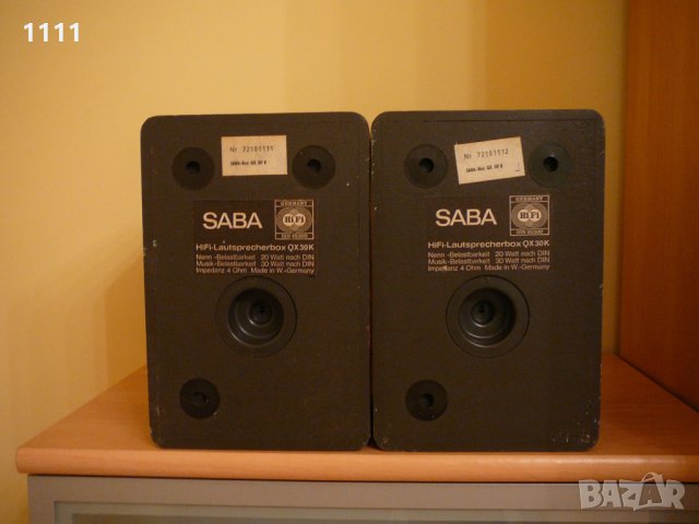 SABA QX30K, снимка 4 - Тонколони - 35337806