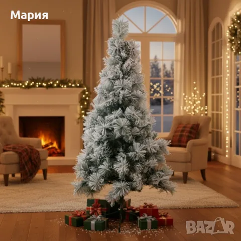 Коледна елха 3D -Най-нов модел супер красива и стилна 210см.