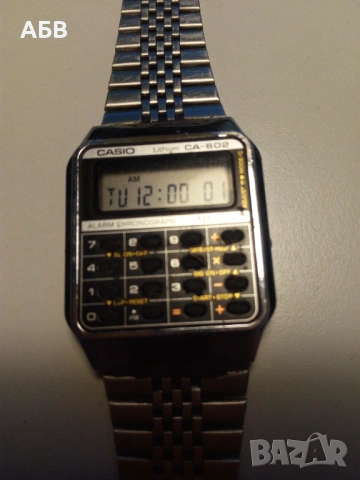 Продават се ретро ръчни електронни часовници с калкулатор CASIO, снимка 4 - Други - 53266086