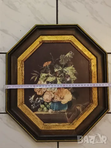 Картина натюрморт, цветя Италия. , снимка 4 - Картини - 48992990