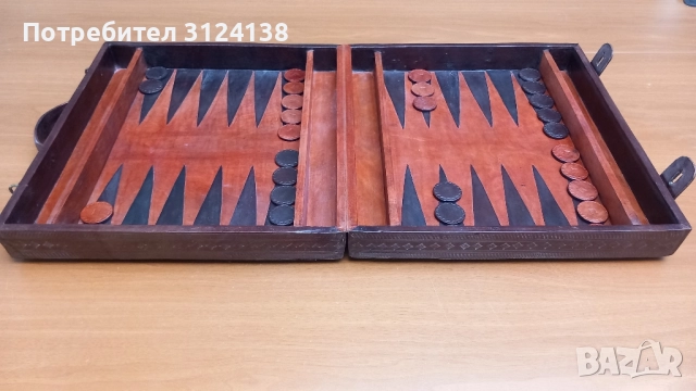 Кожена табла за игра, снимка 11 - Шах и табла - 52546397