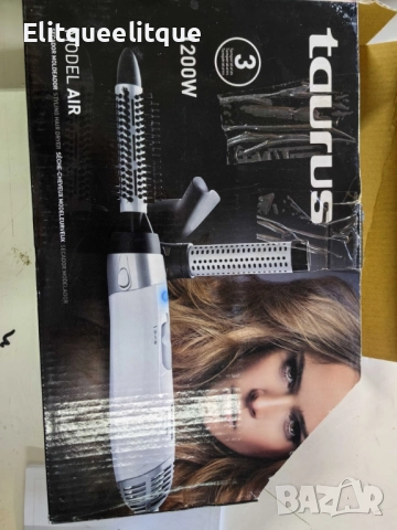Taurus Model Air 1200W – Сешоар-четка за перфектна прическа у дома, снимка 5 - Сешоари - 52375334