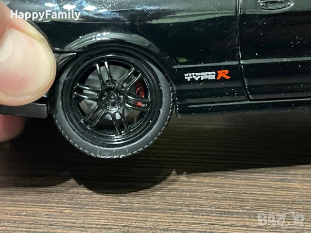 Мащабен модел Honda Integra Jada Toys 1995 Бързи и Яростни 1:24, снимка 9 - Колекции - 51148813
