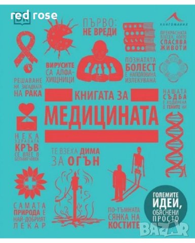 Книгата за медицината/ Големите идеи, обяснени просто, снимка 1 - Други - 40318134