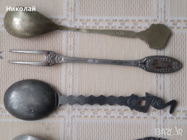 Лот сувенирни лъжички  и виличка, снимка 7 - Колекции - 44277826