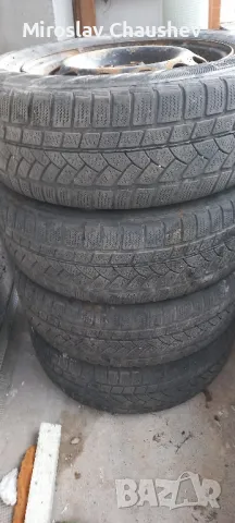 Метални джанти със зимни гуми , снимка 5 - Гуми и джанти - 48951709