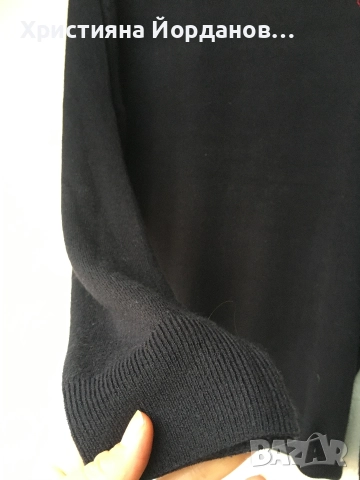 100% кашмир Поло пуловер, ХХЛ, снимка 7 - Пуловери - 52723250