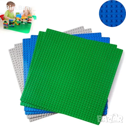 Голяма плочка за конструктор тип Lego / Лего  40Х40 - различни цветове