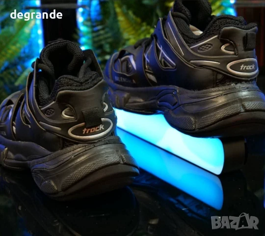 Черна Balenciaga track , снимка 2 - Маратонки - 51313410