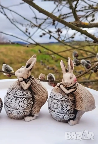 Молд зайче с яйце два вида НАМАЛЕН