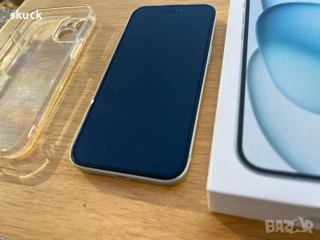 Apple iPhone 15, 128GB, Blue - MTP43RX/A, снимка 6 - Apple iPhone - 56340840