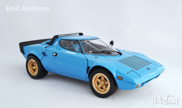 Модел KYOSHO, Lancia Stratos HF, 1:18, снимка 2 - Колекции - 44463447