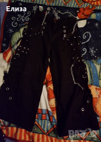Обновена обява!!! НОВИ с етикети уникален сайбър пънк готик панталони Tripp NYC  XXL, XXXL, снимка 5 - Панталони - 31218338