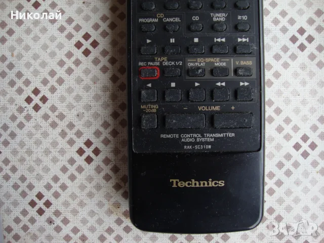 Tekcnics-RAK-SC310W, снимка 2 - Дистанционни - 56488139
