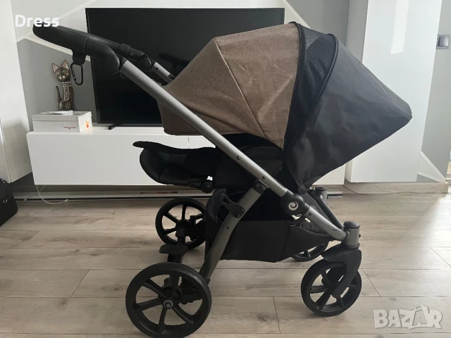 Бебешка количка tutis leo 2 in 1, снимка 5 - Детски колички - 51129641