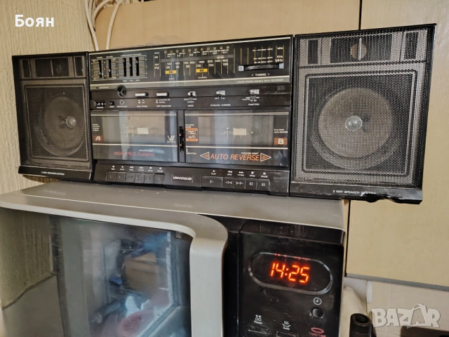 Ретро рафиокасетофон