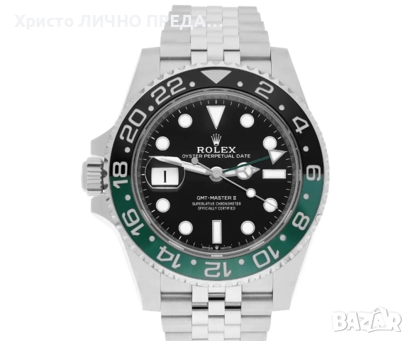 Новогодишна промоция!Rolex 126720vtnr GMT Master II Jubilee Destro Lefty Sprite, снимка 2 - Мъжки - 52891776