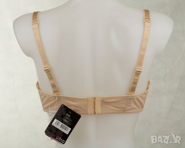 Бежов сутиен с повдигащ ефект марка Gina Размер 85D, снимка 4 - Бельо - 30093456