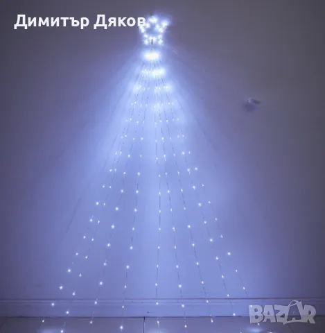 Инсталация за коледна елха,9 проводника, дистанционно управление, снимка 3 - Декорация за дома - 48153485