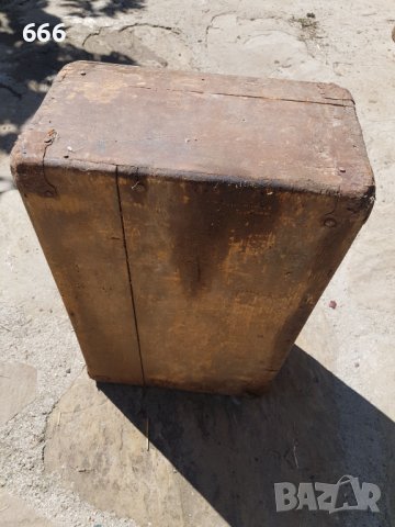 Дървен съндък и куфар, снимка 11 - Антикварни и старинни предмети - 42313108