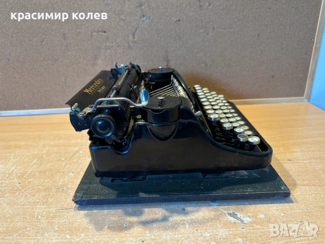 стара пишеща машина "MERCEDES PRIMA", снимка 6 - Антикварни и старинни предмети - 54134857