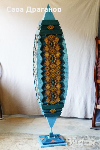 Скулптура от дърво "Синьо Вретено", снимка 11 - Други - 30205790