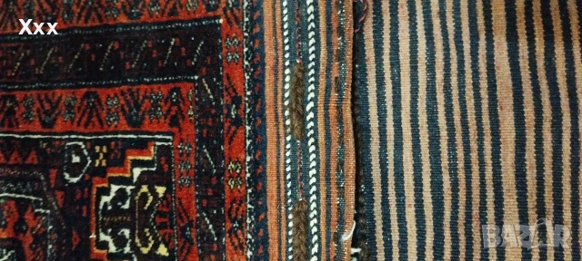 Ръчно тъкано антично Хейбе/Дисага/.Топ качество., снимка 5 - Пътеки - 53058995