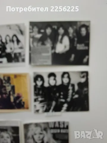 ЛОТ стари картички на метъл групи (лот 8), снимка 4 - Колекции - 49880025