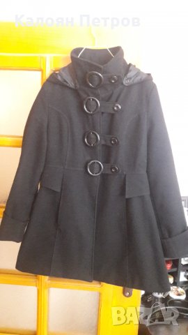 Стилно дамско палто, снимка 2 - Палта, манта - 34460223