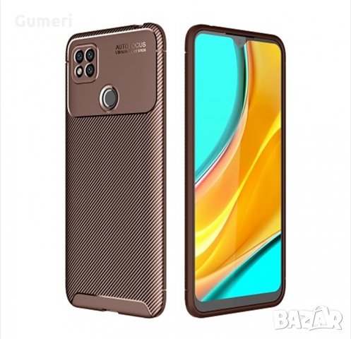 Xiaomi Redmi 9c Карбонов удароустойчив гръб , снимка 5 - Калъфи, кейсове - 30295430