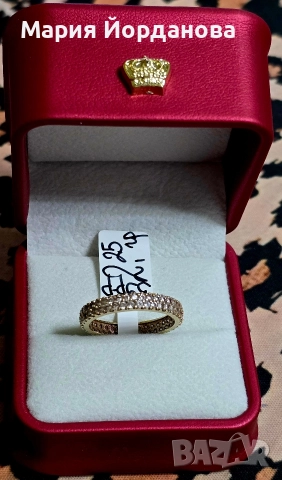 💍 ЗЛАТЕН ПРЪСТЕН ⚖️ 2.25гр./14 карата 🤚59 размер