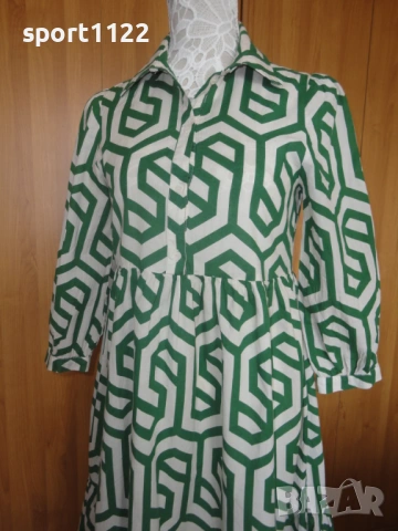 Zara/XS/рокля 100% памук, снимка 5 - Рокли - 54353013