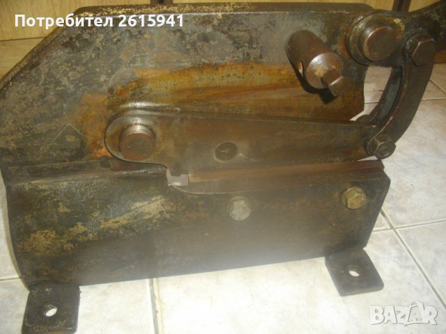 21 кг Ръчна Гилотина/Ножица За Рязане На Ламарина-Старо Качество-Масивна-Отлична-Ножове 20 см, снимка 12 - Други инструменти - 42399801