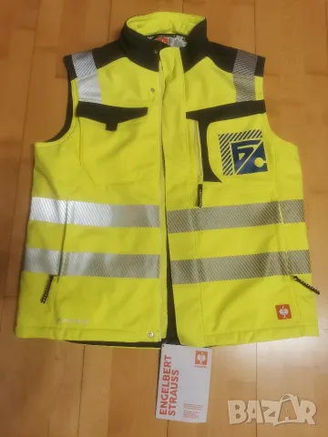 работно облекло жилетка Strauss High-vis softshell bodywarmer e.s.motion, снимка 2 - Якета - 56061493