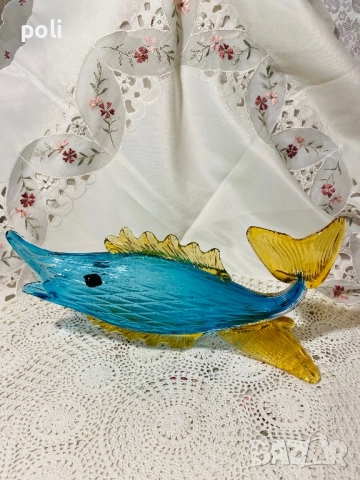 стъкло Murano риба, снимка 3 - Декорация за дома - 52157849