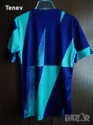 Barcelona Nike Pre-Match Cabana/Deep Royal Blue оригинална тениска фланелка Барселона, снимка 2 - Тениски - 37576408