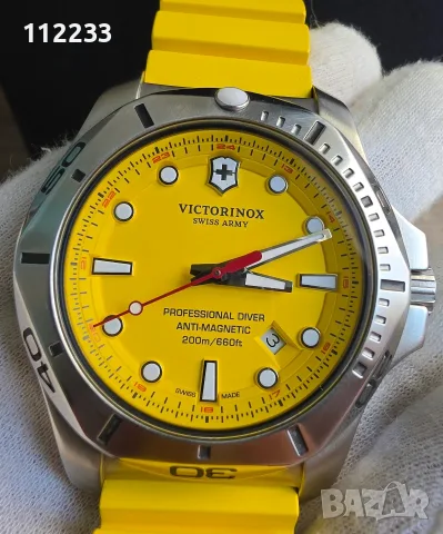 Victorinox I.N.O.X Professional Diver Yellow, снимка 6 - Мъжки - 56099814
