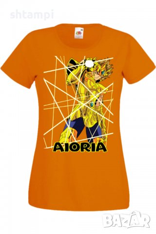 Дамска тениска Saint Seiya Leo Aiolia 02,Анимация,игра,Празник,Повод., снимка 8 - Тениски - 38074604