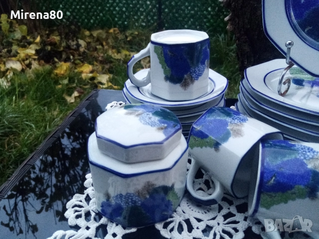 Винтидж сервиз в азиатски стил - 22 части !, снимка 5 - Сервизи - 52515008