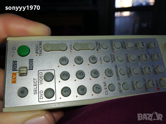 SONY DVD/VIDEO COMBO REMOTE CONTROL-SWISS 0702231636, снимка 11 - Дистанционни - 39591879