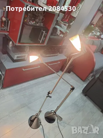 Италианска демируема лампа  LUMINA -130см, снимка 2 - Настолни лампи - 49465271