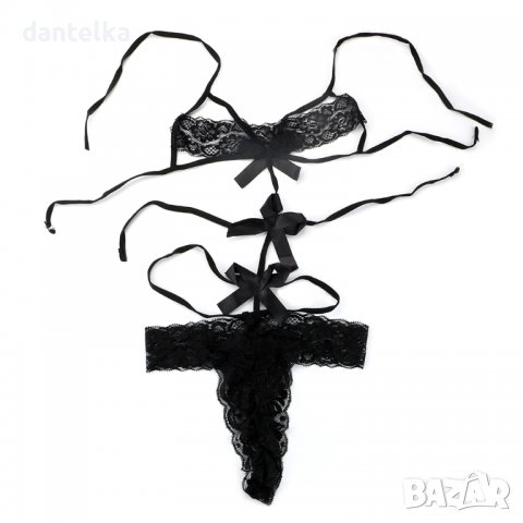 B931 Еротично секси бельо тип панделка, секси бельо за дами, сексапилно боди, интимно боди, снимка 4 - Бельо - 39667071