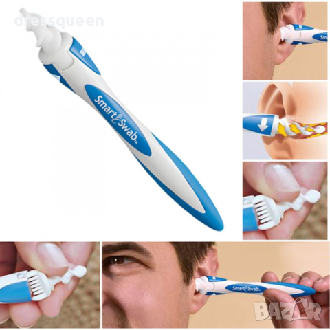 1717 Уред за почистване на уши Smart Swab, снимка 4 - Други - 44571723