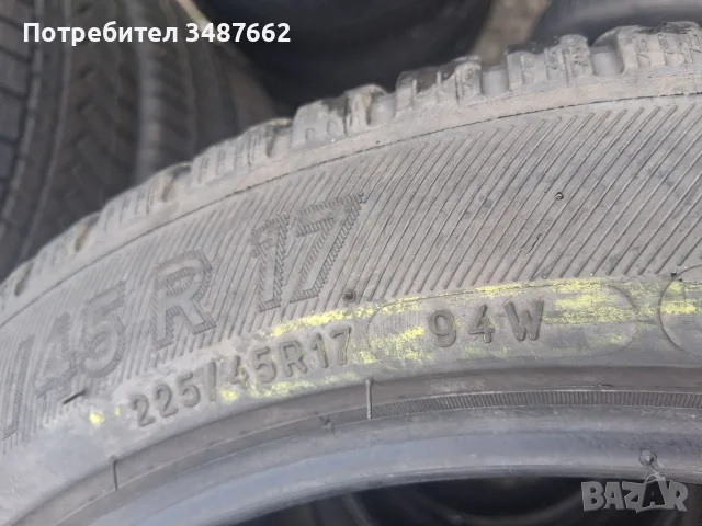 225 45 17 Michelin 2бр всесезонни дот 2021г , снимка 6 - Гуми и джанти - 56268736