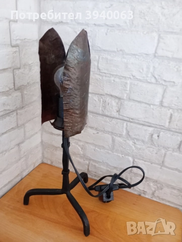 Стар полилей от ковано желязо еденичен колекция, снимка 15 - Лампи за таван - 43952225