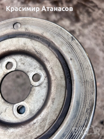 55200498. Демпферна шайба за Фиат гранде пунто 1.3 JTD. 75кс. 2008г, снимка 3 - Части - 51946236