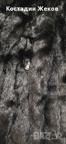 Ново . Дамско пухено палто. ZARA WOMAN. , снимка 8 - Палта, манта - 56247527