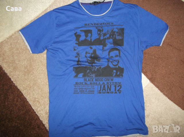 Тениска JACK&JONES     мъжка,Л, снимка 2 - Тениски - 29386803