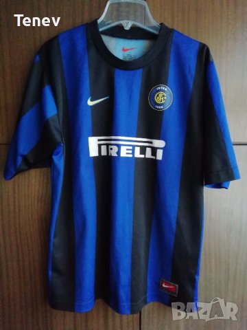 Inter Milan Ronaldo Vintage Nike оригинална фланелка футболна тениска Интер Роналдо , снимка 2 - Тениски - 36687609