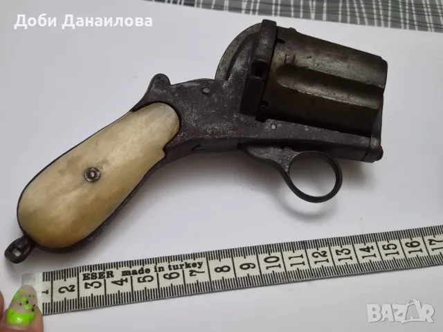 Пистолет пиперница Лифоше, снимка 6 - Антикварни и старинни предмети - 55769827
